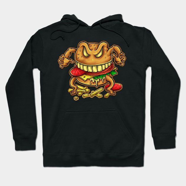 FOODIE FOODPORN Hoodie by ReignGFX